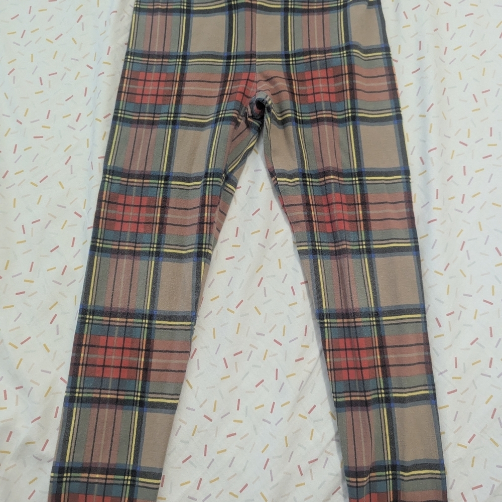 Crewcuts Plaid Leggings